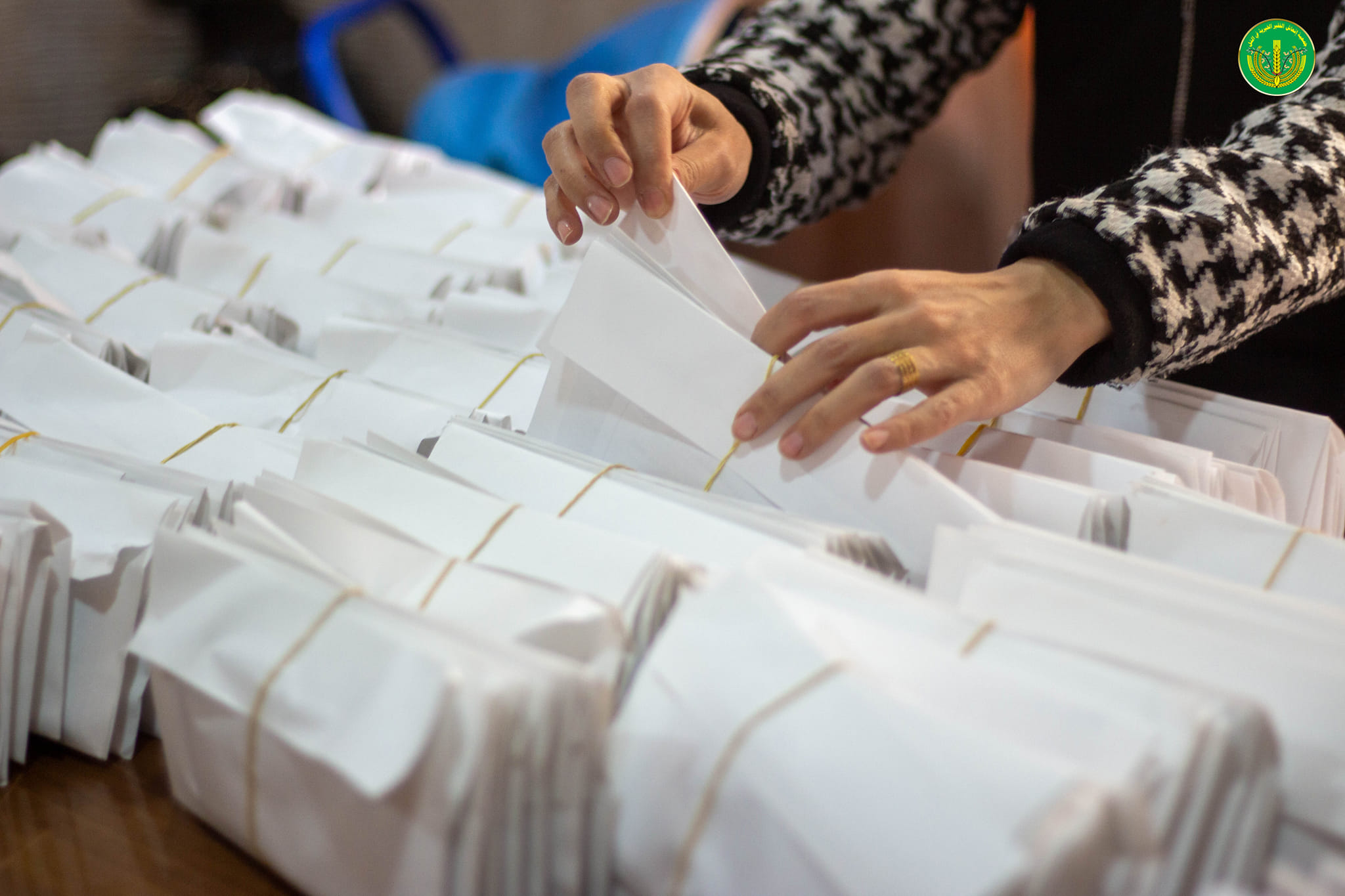 💚✨. الانتهاء من توزيع المساعدات المالية والعينية لشهر 12 للمدرجين والأيتام في الجمعية